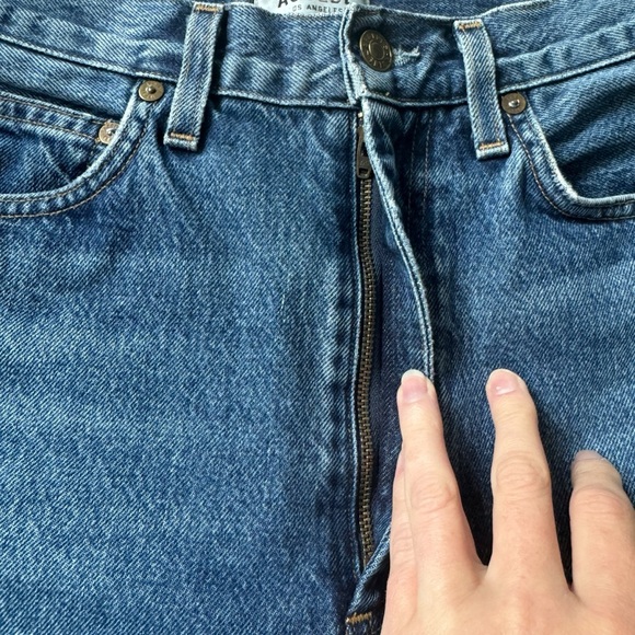 AGOLDE Pinch Waist Kick Jean Placebo Wash - Picture 5 of 9